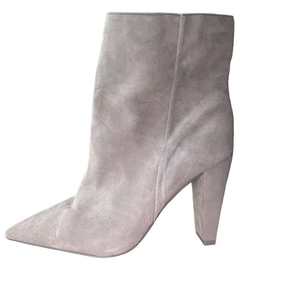 Vince Camuto Membidi Gray Bootie Pointed Toe Size 6.5